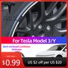 Car Sticker For Tesla Model 3 Model Y Upgraded Full Edge Wheel Hub 18 Inch 20 Inch Wheel Hub Cover Modification Car Accessories