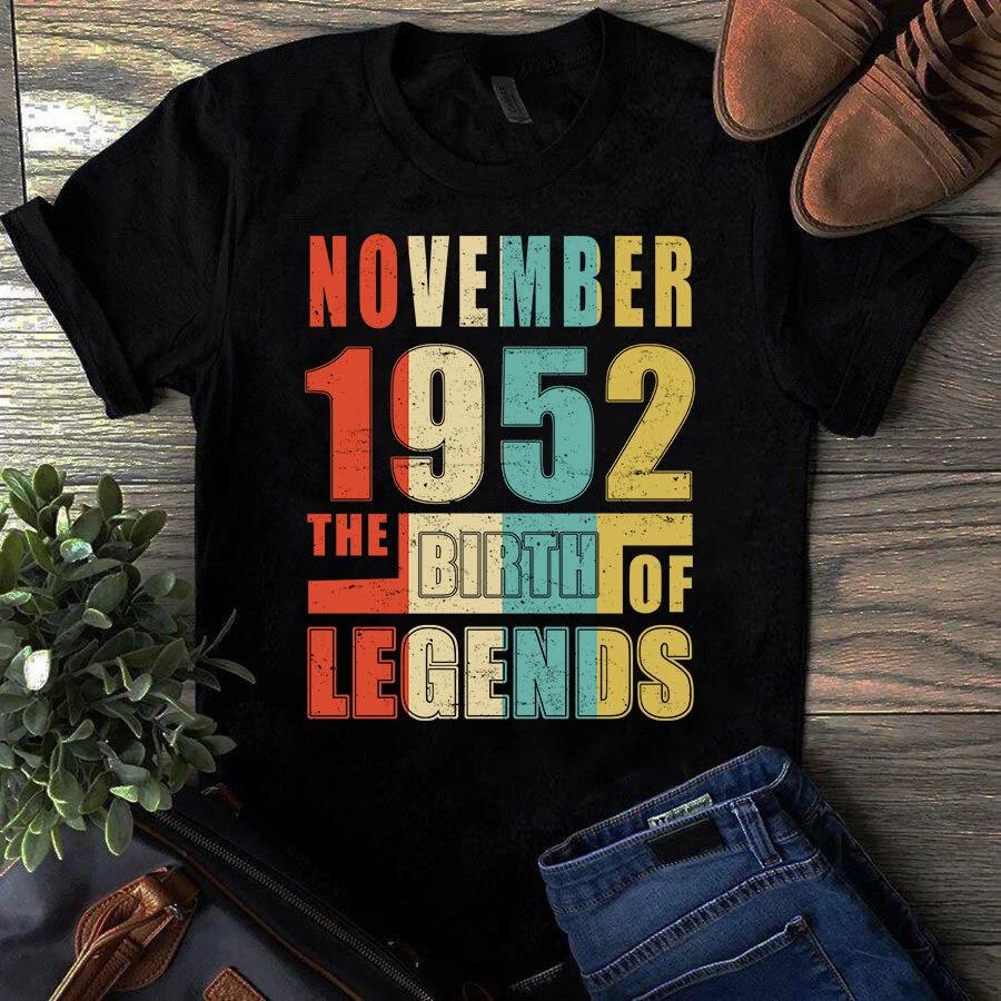 Men s and Women s T-shirts November 1952 The Birth L