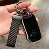 for Kia Key Fob Cover with Leather Lanyard, Car Key Fob Case Compatible with Cerato Ceed Forte NIRO Sorento Seltos Sportage Soul