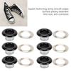 200 Sets   Buckle Metallic Grommet Shoes Lther Bags   Craft Button Rivet Tool 6mm
