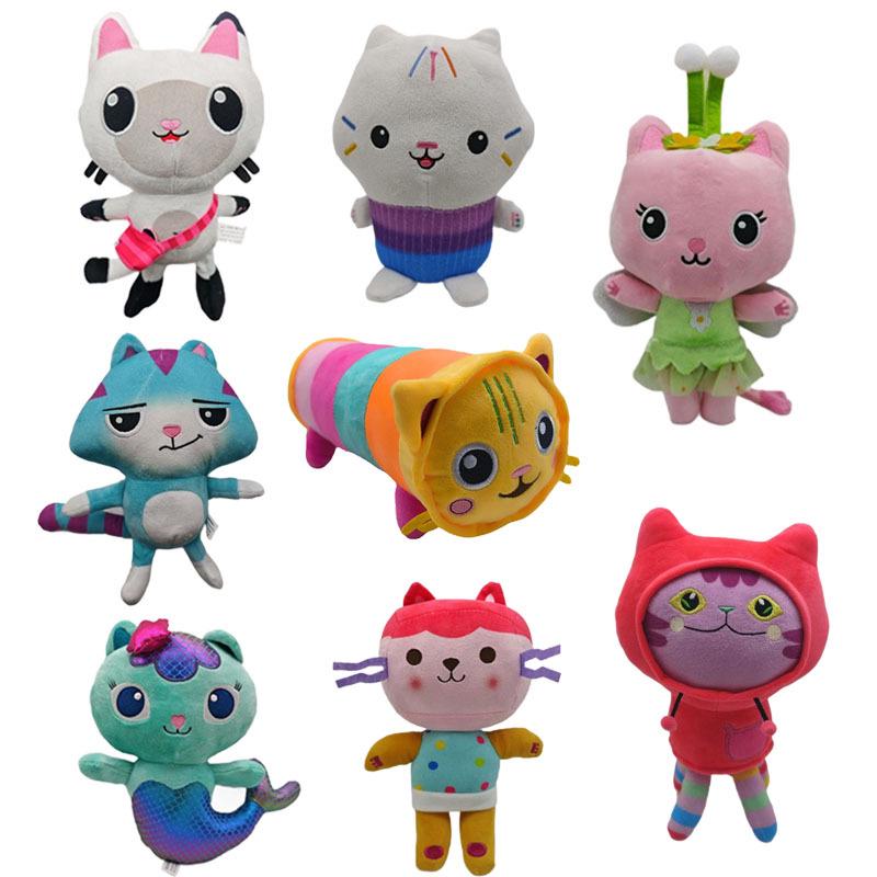 

Cross-Border Gabby s Dollhouse Kitten Plush Toy - In Stock 24CM-31CM