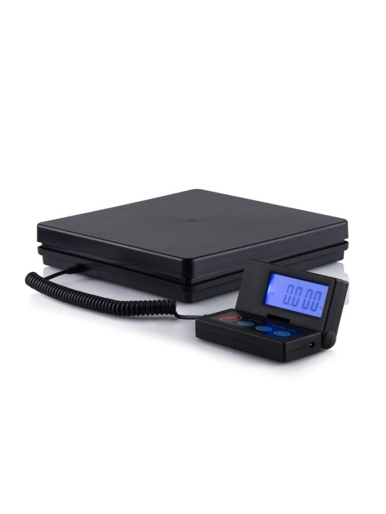 Pet Scales Electronic Table Scale 50KG Luggage Parcel Table Scale Portable Stretchable Postal Scales Pet Supplies чёрный