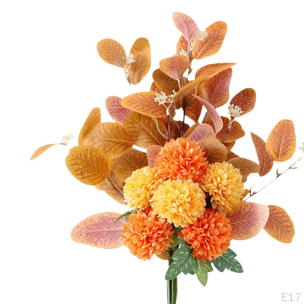 Artificial Flower Bouquet Bridal Decoration Silk Nordic DIY Flowers for Home Table Wedding