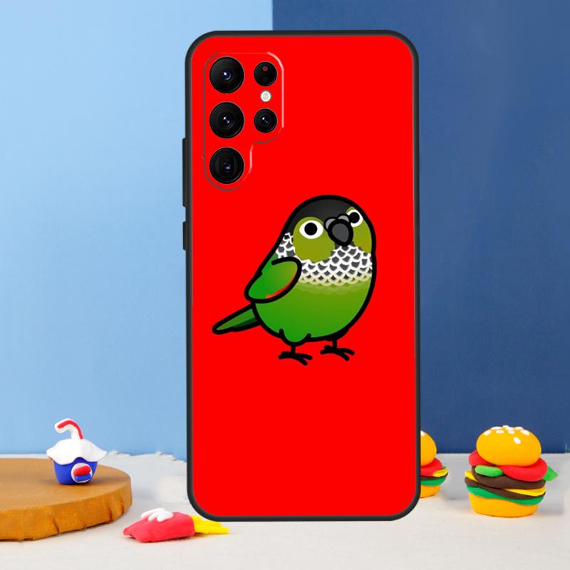 Chubby Bird Phone Case For Samsung Galaxy S24 S25 Ultra S9 S10 S20 S22 S21 S23 Plus S24 FE Cover Coque