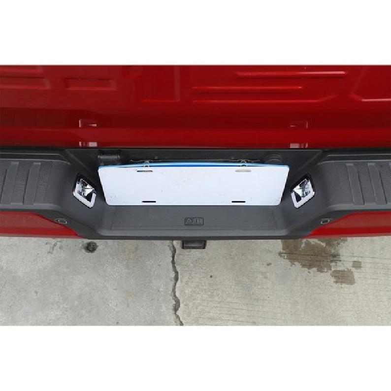 Chrome Rear License Plate Light Lamp Cover Trim For Ford F150 + Accessories