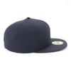 New Era Cap 59FIFTY Plain Basic Navy 7 5950 BASIC NVY SWHI 25J