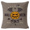 Pillow Case Holiday Party Halloween Horror Bat Office Pillow Case Car Waist Support Cushion Lumbar Pillow
