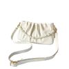 High-end Pearl Ruched Cloud Underarm Bag Niche Bag for Women New Versatile Shoulder Crossbody Bag Free Shipping