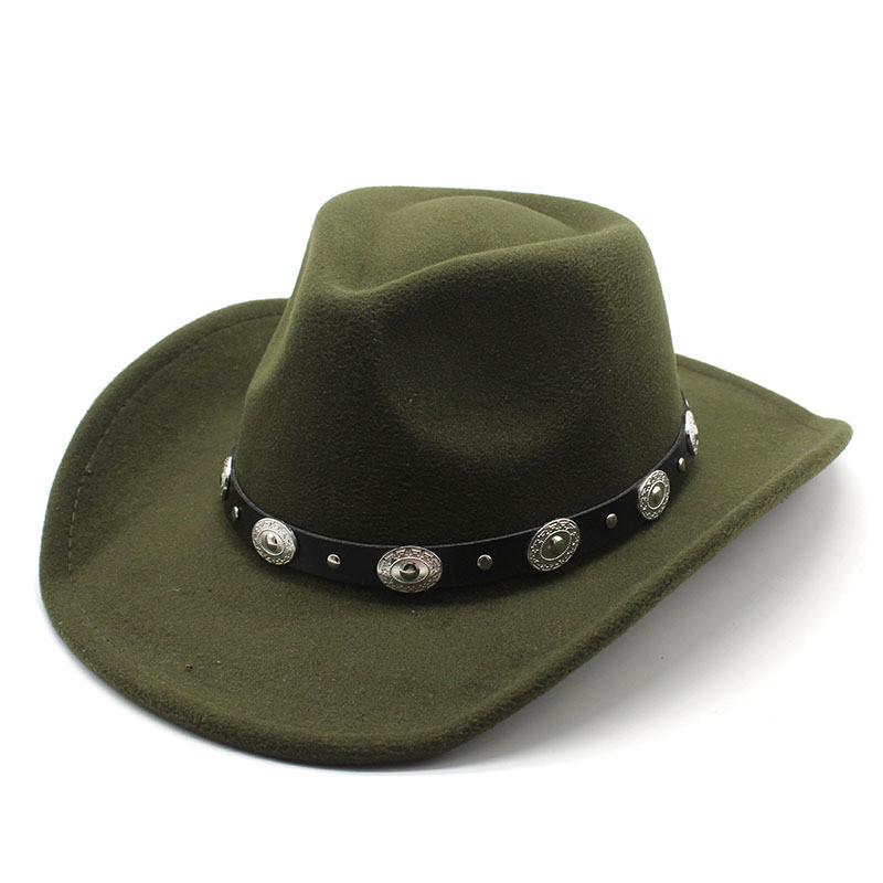 British Style Wool Felt Fedora Hat With Wide Brim For Summer Casual And Formal Wear