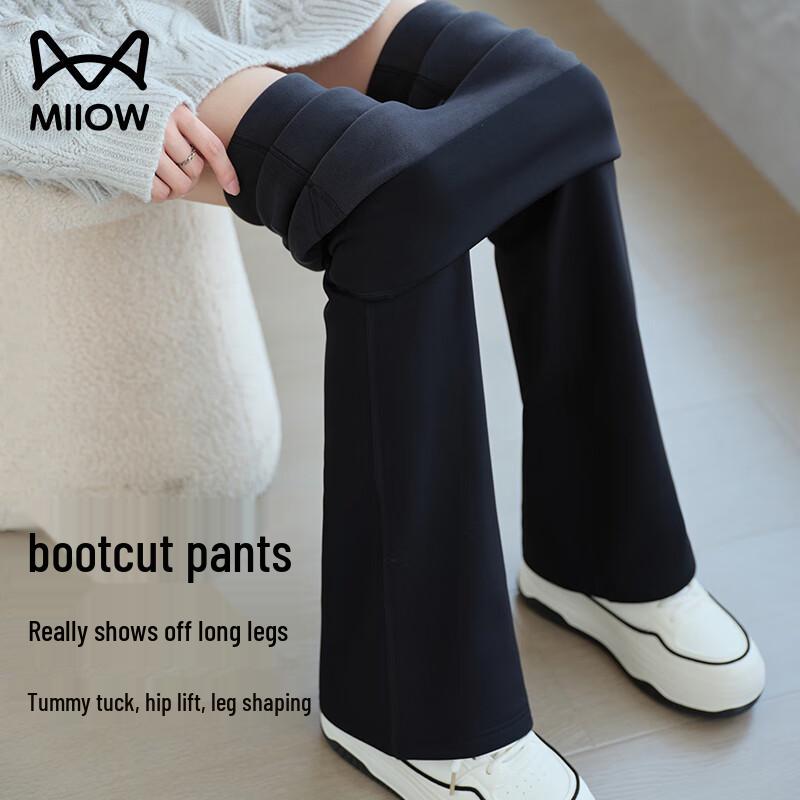 

Женские леггинсы Mao Ren Plus с расклешенными штанинами и бархатной подкладкой XL