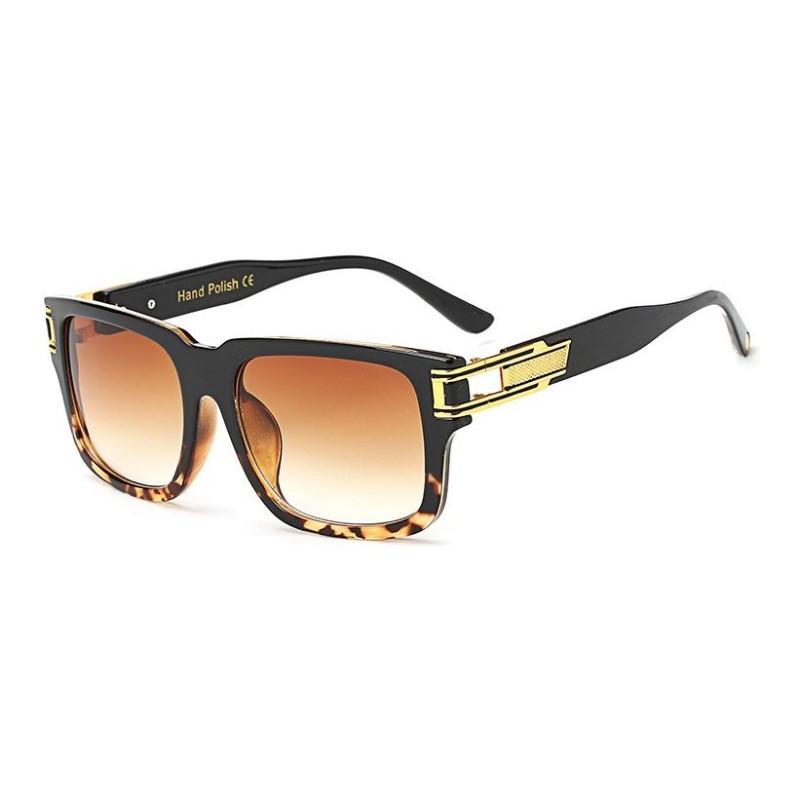 Luxury Classic Men Sunglasses Square Designer Mens Fashion Sun Glasses Retro Vintage Brand Shades