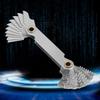 Imperial 55 Degrees  Stainless Steel Screw Measuring Thread Pitch Gauge