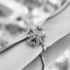 Four-Leaf Clover Rotating Ring for Women Trendy Minimalist Adjustable Fashionable Ring