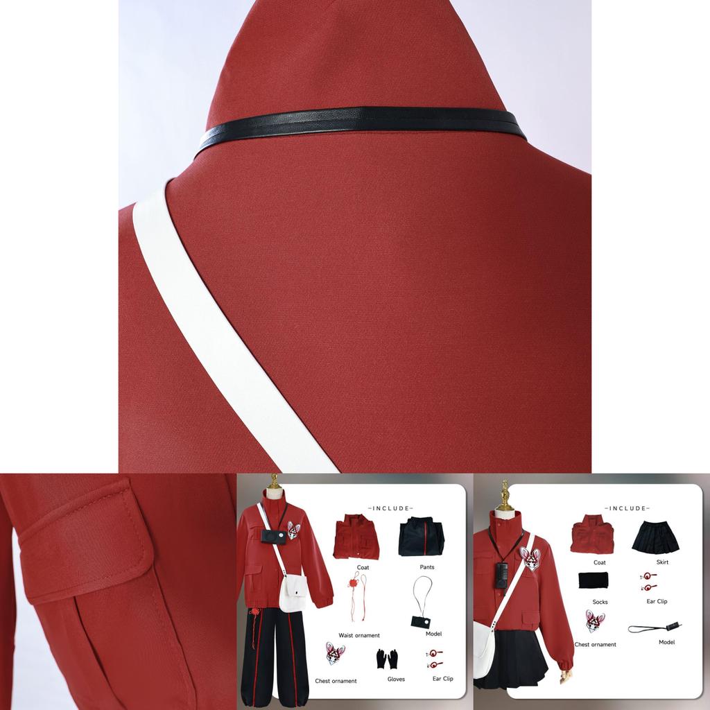 Theme Cosplay Costume Set With Polyester Fabric For Anime Role Play Enthusiasts