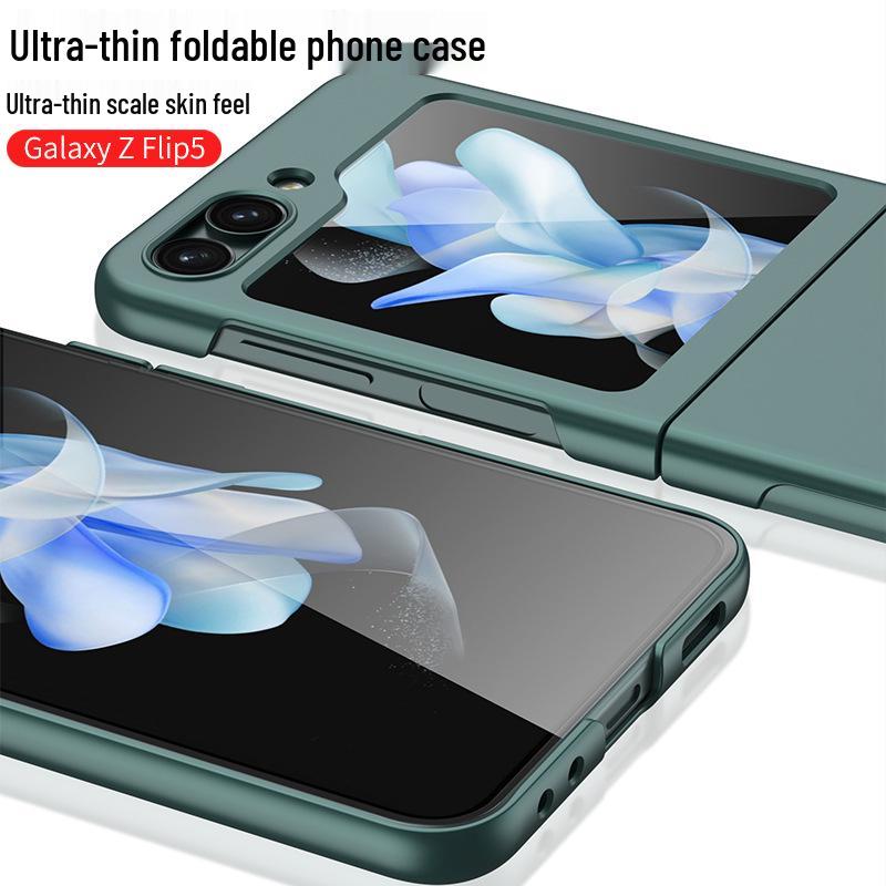 Ultra-thin Frosted Solid Color Phone Case for Samsung Z Flip 5