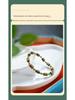 Natural Agarwood & Hetian Jade Bracelet with 925 Silver Beads (No Oiling)