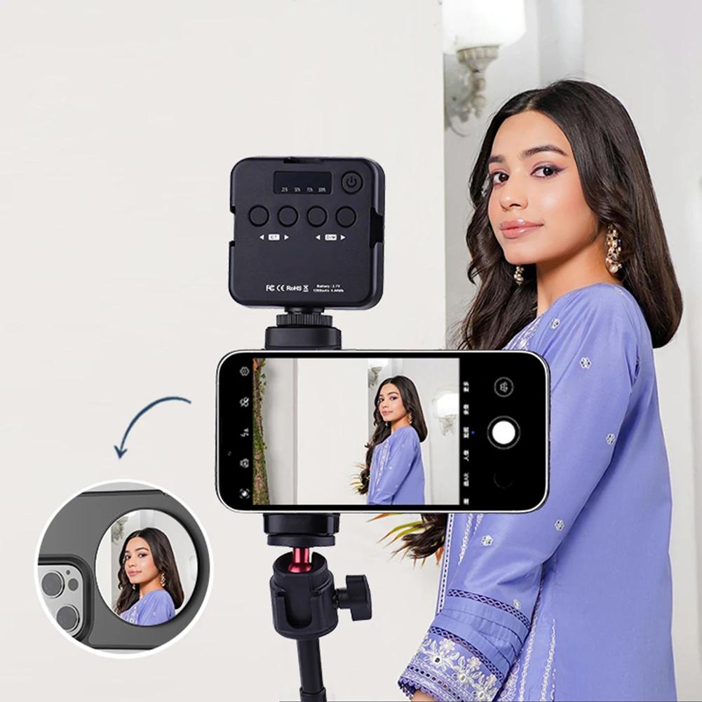 Magnetic Selfie Mirror for Back Camera Phone Reference Mirror Selfie Reflector Selfie Artifact for Apple Magsafe iPhone 15 14 13