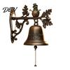 Decorative Metal Door Bell Vintage Christmas Doorbell, Welcome Wall Hanging, Deer/Snowman/Santa Claus/Penguin/Witch Decor, Doorbell Bell, for Entryway