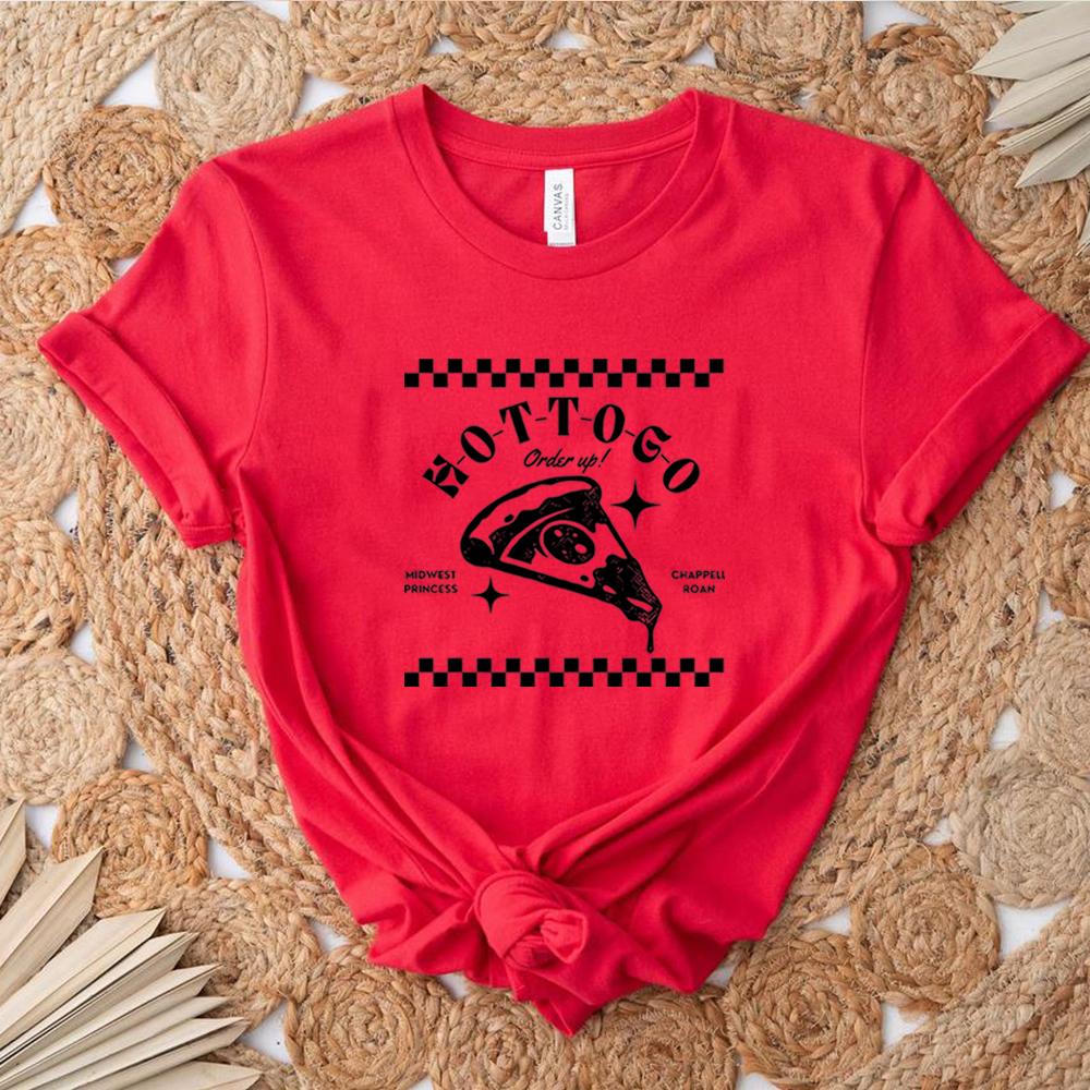 

Chappell Roan T Shirt Hot To Go Shirts Midwest Princess Tour Merch Y2k Clothes Women Short Sleeves Tops Aesthetic Clothes S