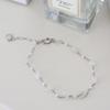Rita Monica White Pebble Bracelet