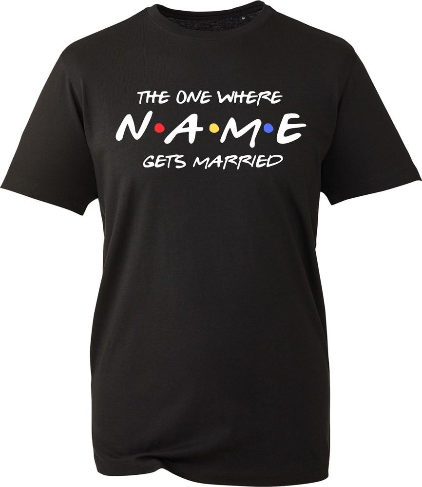 Personalised Hen Party Friends Shirts Bride Wedding Squad Team Bride TShirts S