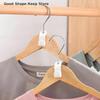 50/100Pc Plastic Extender Clips Wardrobe Coat Organizer Clothes Hanger Hooks Space Saving Closet Connector Hook Cascading Hanger