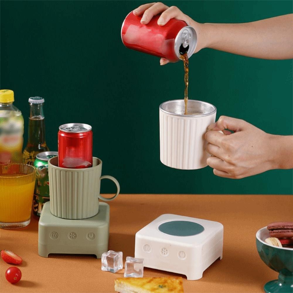 Aluminum Inner Quick-cooling Cup Heating and Cooling Dual-purpose Heated Water Cup  Gift
