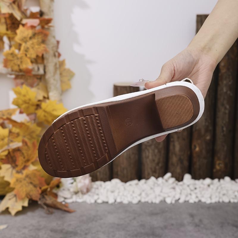 Moda de Verão Feminina Salto Alto, Sandálias de Tamanho Grande Cor Sólida Bico Aberto, Sapatos com Tira Traseira Ajustável e Design Escavado