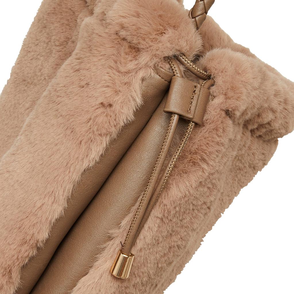 Kashkash Eco-Fur Three-Opening Drawstring Tote Bag (01-00-76600) Women's