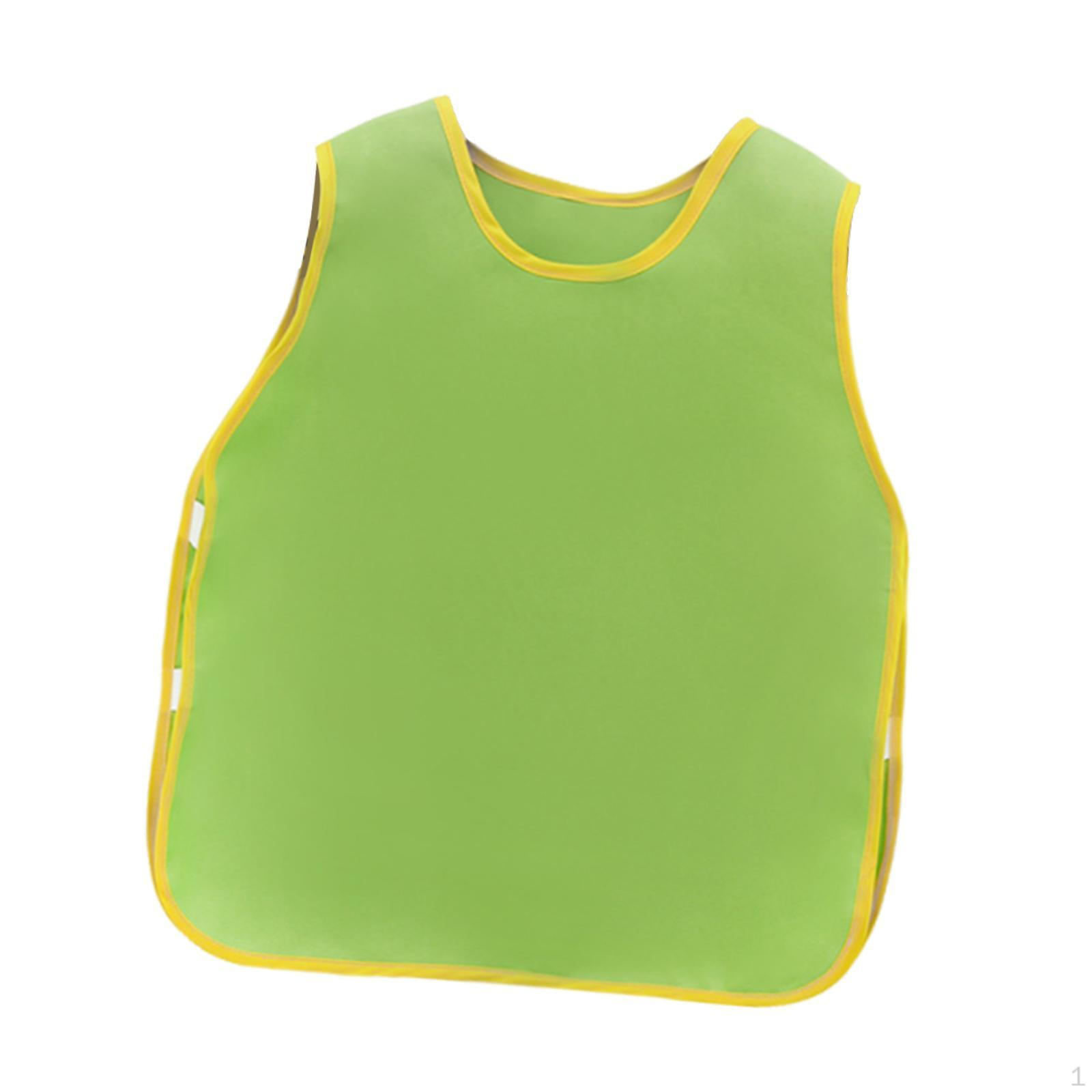 

Художественный фартук для детей 5-7 лет, для мальчиков и девочек, детский сад, ручная работа зелёный