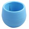 Colourful Mini Round Plastic Plant Flower Pot Garden Home Office Decor Planter