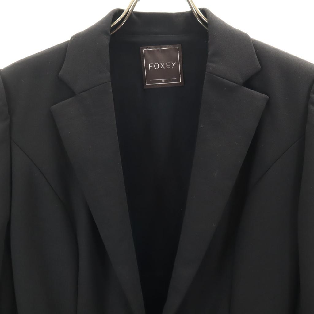 FOXEY made in Japan tailored jacket 38 black Men's Used