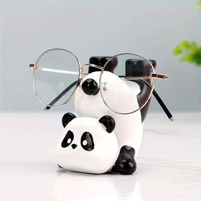 Niedlicher Panda-Brillenhalter für den Schreibtisch, Sonnenbrillenablage, Deko-Element für Zuhause oder Schlafzimmer, Geschenkidee