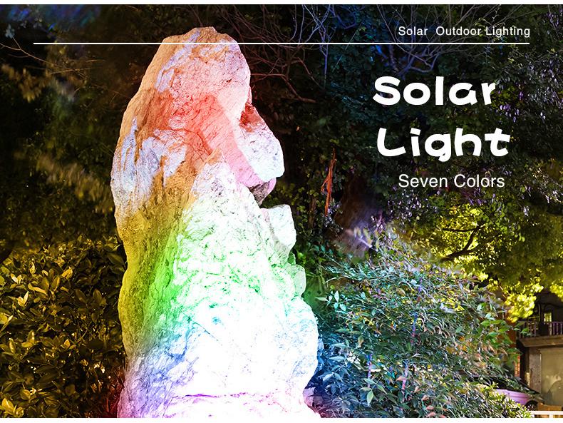 Outdoor Solar Waterproof Lawn & Garden Landscape Spotlight