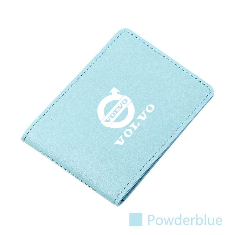 Car Driver License Holder Leather Credit Card Wallet Cover For Volvo ES90 EC40 EX40 EM90 XC90 V90 V60 XC60 V40 S80 S60 S90 C40 X JP6
