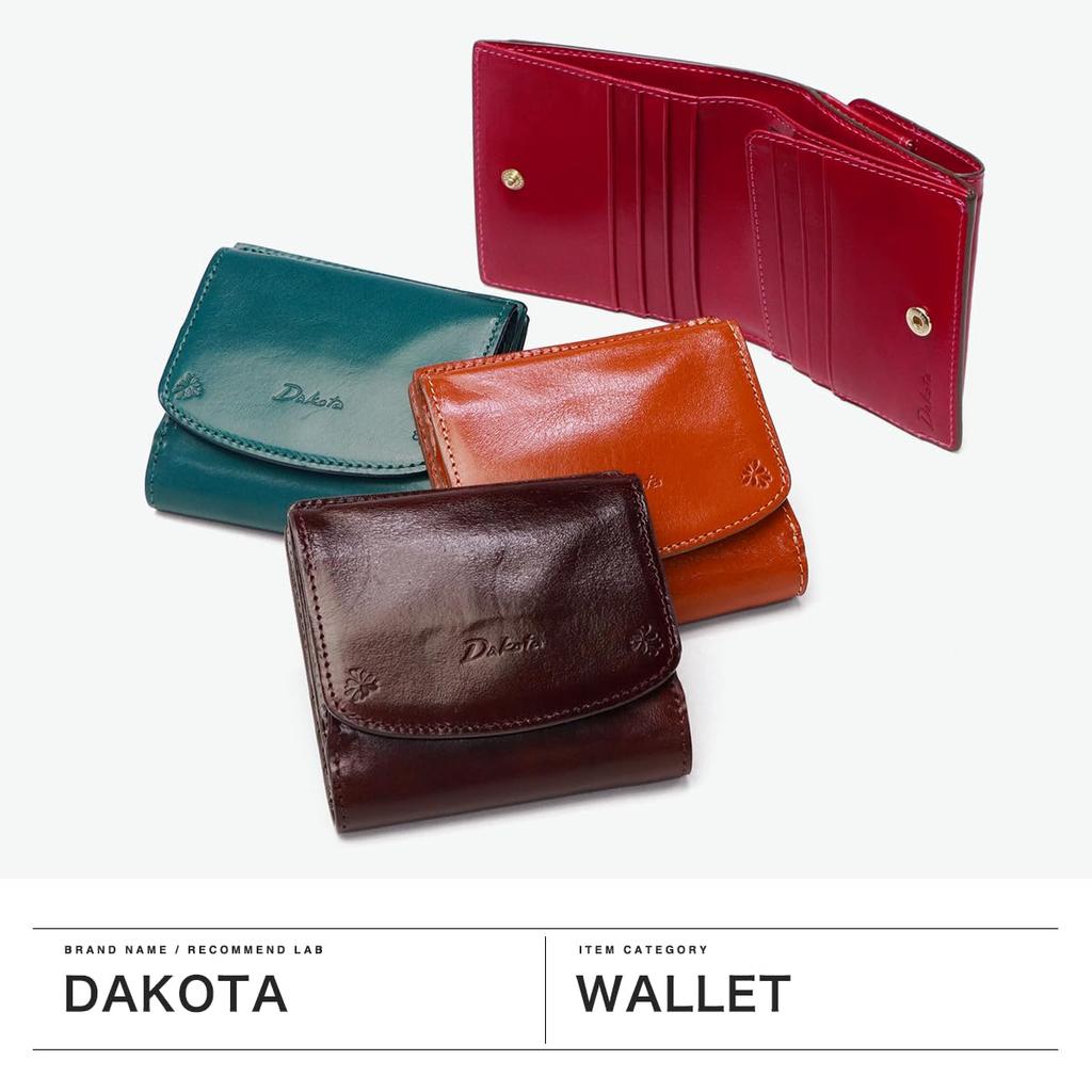 Dakota Bambina 2 Orange Four-Sided Wallet,