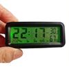 Digital Display Solar-Powered LCD Digital Car Clock Car Thermometer Humidity Gauge  Automotive