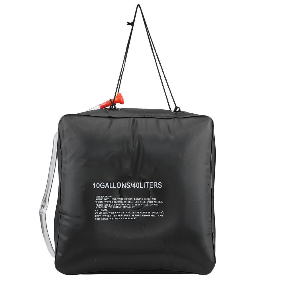 40L Solar Energy Heated Shower Bag for Camping and Hiking Trips