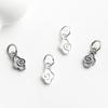 Silver S925 Ruyi Cloud Pendant & Braided Rope Bracelet Jewelry Kit