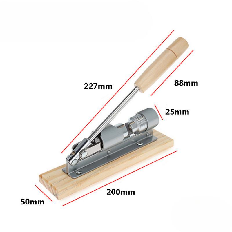 

Manual Stainless Steel Nut Cracker Heavy Duty Adjustable Mechanical Sheller for Walnut Pecan Fast Opener Tool