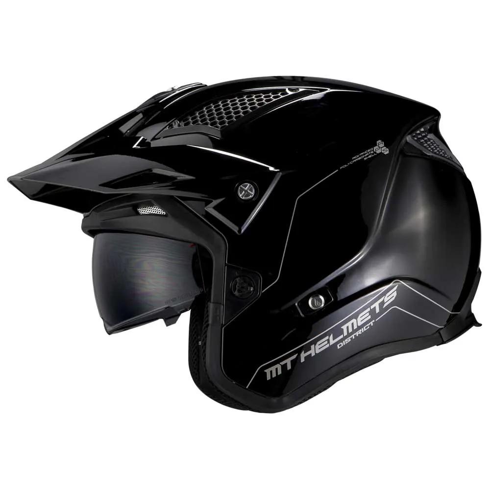MT Helmets Open Face Helmet District SV S