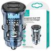 USAMS Land. Alone. C31 3A 2Xusb-A Fast Charge Blue/Niebieski Cc162Cc02 (Us-Cc162)