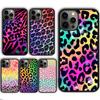 Colorful Leopard Print Skin Phone Case Cover for iPhone 17 Air 16 16e 15 13 14 11 12 Pro Max Plus Coque Fundas Shell