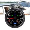 85mm 3-3Celsius8in 3 in 1 GPS Speedometer Odometer with Voltmeter Fuel   Gauge Turn Signal 120MPH for RV Yacht Truck 7 Color Backlight