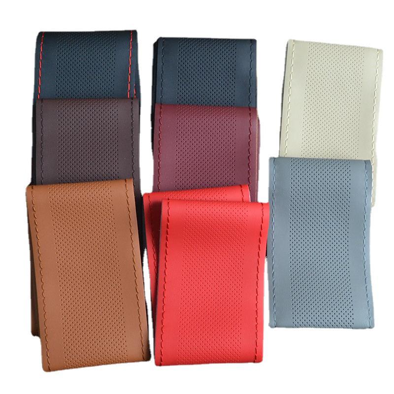 Handstygnad Rattkåpa i Imitation Mikrofiberläder för Bilar