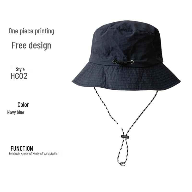 

Мужская настраиваемая быстросохнущая складная панама с напечатанным логотипом для походов и защиты от солнца One Size