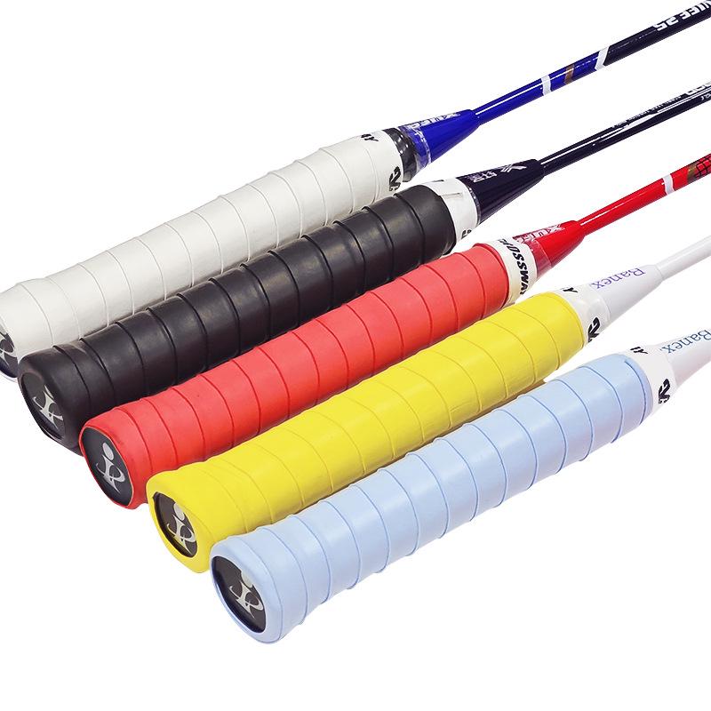 Candy Anti-Slip Sweat-Absorbent Badminton/Tennis Racket Grip - Shock-Absorbing, Individually Packed.