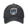 Mystify Your Mind Screen   Windows Washed Baseball Cap  Classic Sun Trucker Hat Summer Women Unisex Tennis Skate Baseball Caps