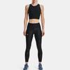 Under Armour HeatGear Armour Embossed Panel Compression Capri Women Bottoms Black 1365350-001