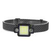 Working Headlamp with 2400mah Battery USB Charging COB Head Neck Warning Lamp Life Waterproof